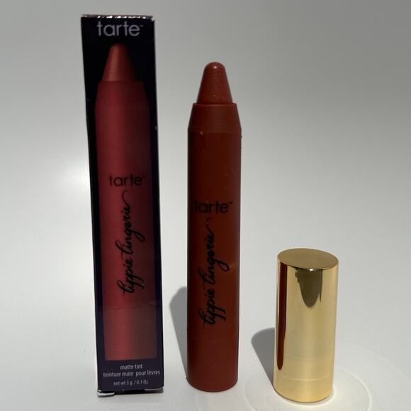 Tarte Lippie Lingerie Bare Matte Lipsurgence Tint Lipstick BNIB 3g 0.1 oz Rare - Picture 2 of 12